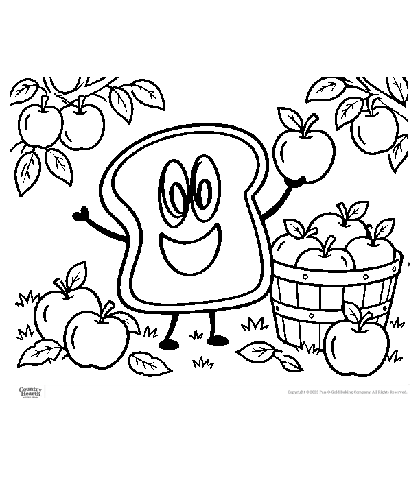 Loafy Picks Apples